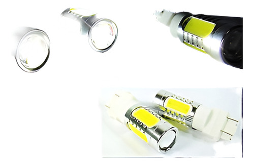 2 X 3157 3057 3047 Cree Plasma Led Proyector Luz Xenon Blanc