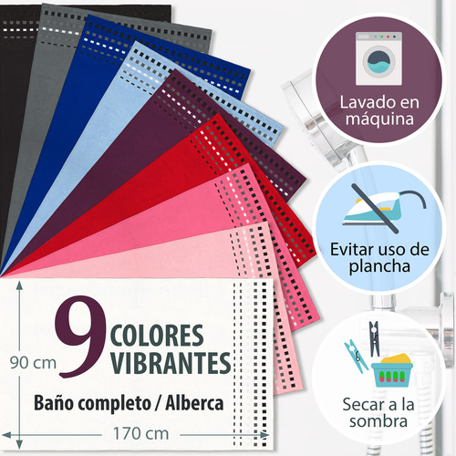 Toalla Zantelo La Perla Luxur Tropez Baño Completo Alberca 100% Algodón Egipcio Suave Color Gris Oscuro Liso