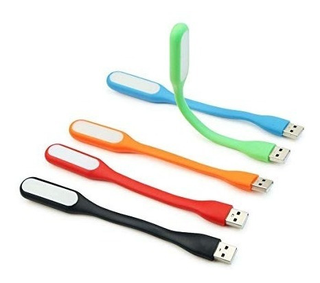 Lampara Led Usb Flexible Laptop Linterna Luz Powerbank