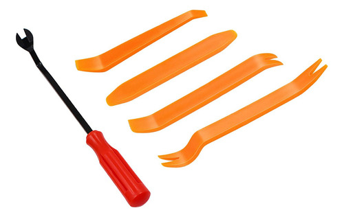 5 Piezas Auto Trim Removal Tool Kit Fastener Remover Set