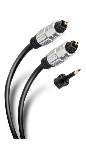 Cable Toslink Carcasa Fibra Óptica Audio Digital 2m Steren