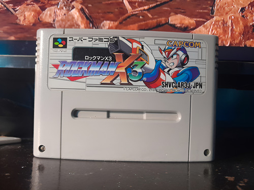 Juego Rockman X3 Orig/jap De Super Nintendo/famicom Exc (Usado)