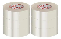 Comprar Cinta Ancha Adhesiva Transp X300m X6 Rollos Empaque Embalaje