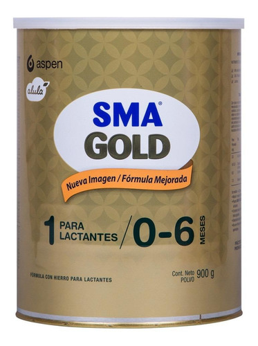 Leche De Fórmula En Polvo Aspen Sma Gold 1 En Lata De 1 De 9