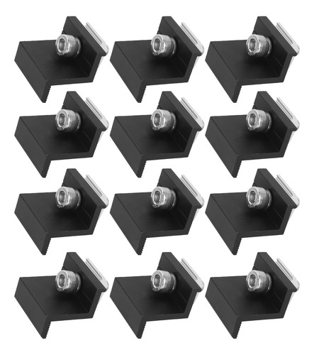 Abrazadera De Soporte En Z Para Panel Solar, 12 Piezas, Alea