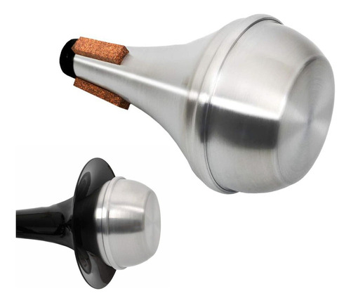 Silenciador De Trompeta Ligero De Aluminio Para Práctica De Color Fix