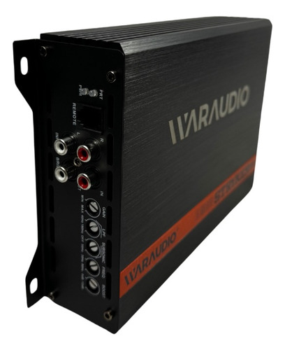 Amplificador De Bajos Waraudio Stryker 800.1 D Color Negro
