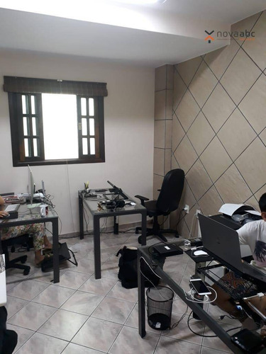 Sobrado Com 3 Dormitórios Para Alugar, 361 M² Por R$ 7.000,00/mês - Campestre - Santo André/sp - So0402