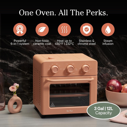 Freidora De Aire 6 En 1 Y Horno Tostador Our Place