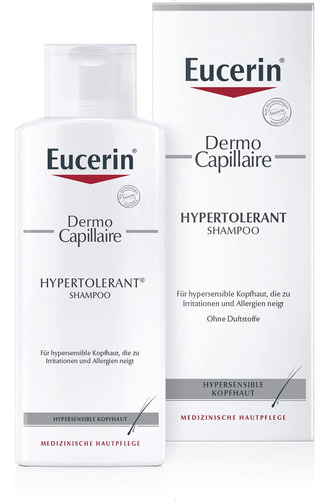 Eucerin Dermo - Champú Capilar, Extra Tolerabilidad, 8.5 .