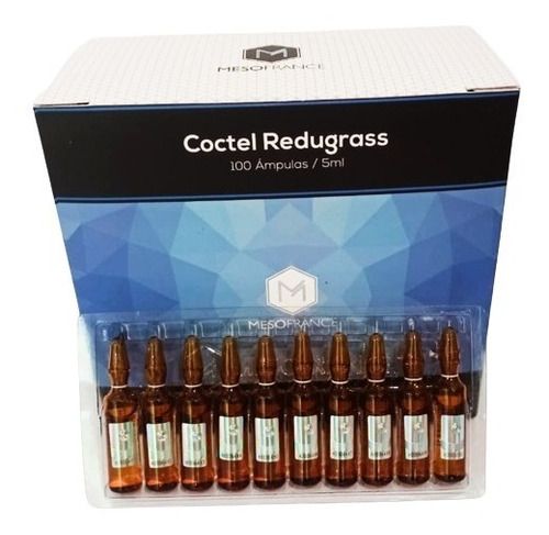 Meso Redugrass 10 Amp De 5 Ml C/u