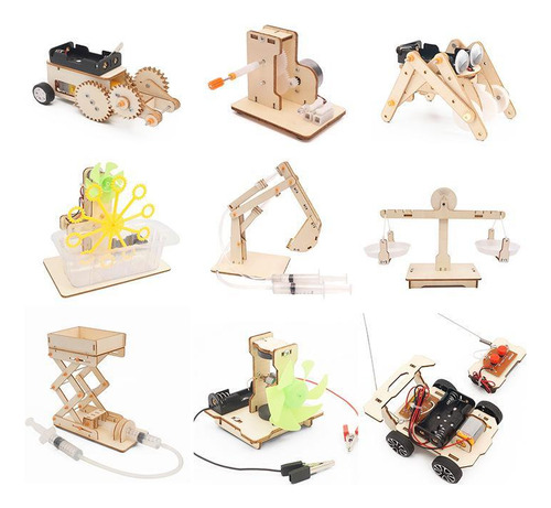 Kit De Experimentos Científicos De Bricolaje Para Niños, Mat