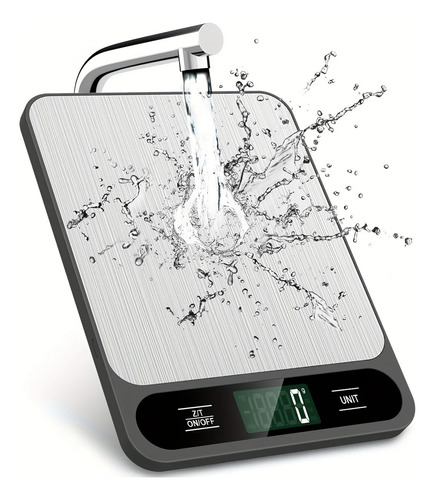 Báscula Digital De Cocina Para Alimentos De 10 Kg, Báscula D