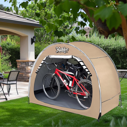 Cobertizo Impermeable Para Bicicleta 2-3 Plazas Portátil
