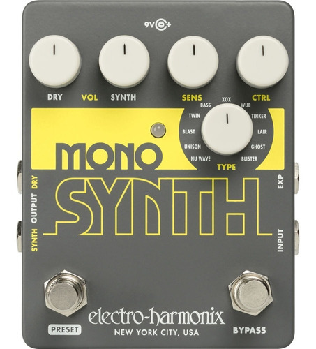 Pedal Electro Harmonix Mono Synth