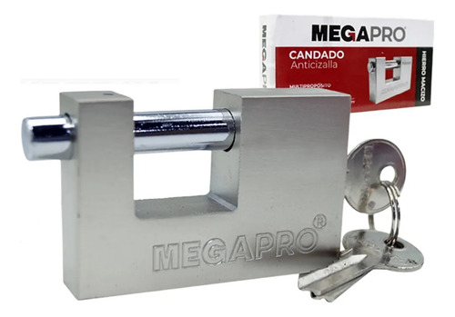 Candado Anticizalla 80 Mm Garantizado Marca Proval 3 Llaves