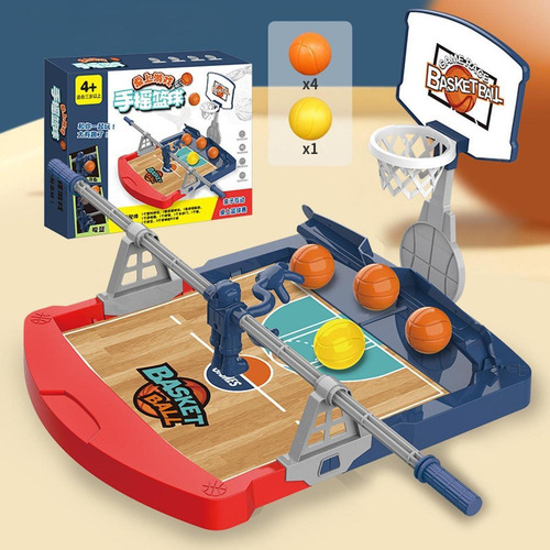 Juguete De Baloncesto De Escritorio, Juguete De Con 5 Bolas