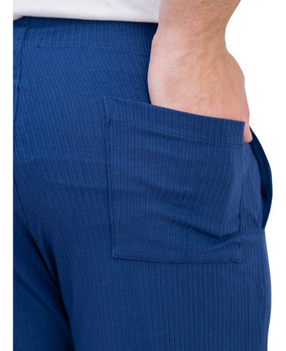 Short Masculino Curto Malha Canelada Opus