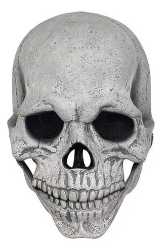 2pcs Cráneo De Halloween Con Casco De Máscara De Boca Móvil