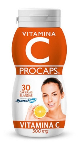 Vitamina C X 500 Mg X 30 Und - Unidad a $25