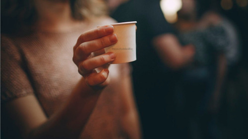Imagen 5 de 6 de 50 Vasos 4 Oz. Desechables Biodegradables De Papel Pla
