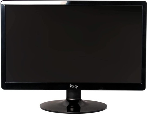 Monitor Pctop MLP190HDMI led 19" preto 100V/240V