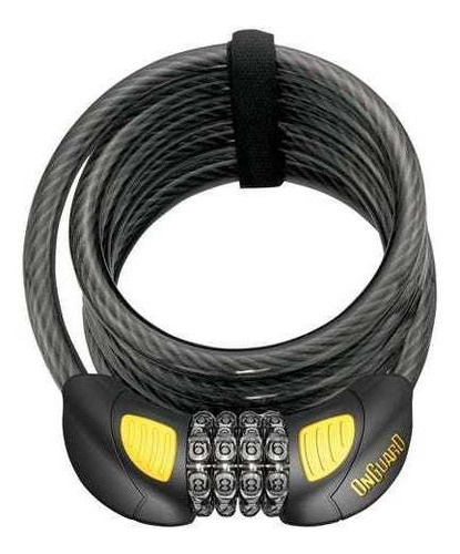 Candado Onguard Doberman 8031glo Cable C/clave/luz