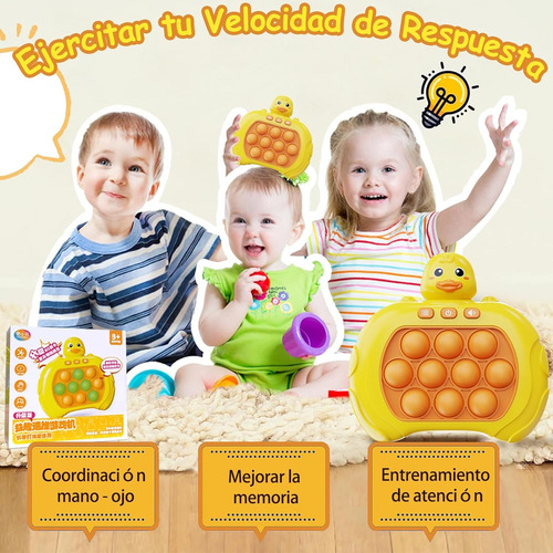 Juguetes Sensoriales Bubble Pop Relief Stress Quick Push Gam