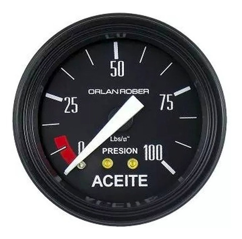 Imagen 2 de 10 de Orlan Rober Kit Relojes Temperatura Agua Aceite Amperimetro