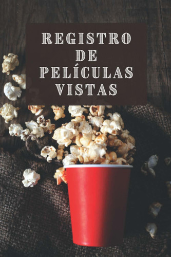 Libro De Fotografía Registro De Películas Vistas: 12 Lrf