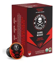 Comprar Death Wish Coffee Co., Dark Roast Single-serve Coffee Pods, 