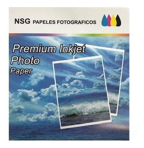 Papel Fotografico Nsg A 4-  Matte  130 Gramos 150 Hojas 