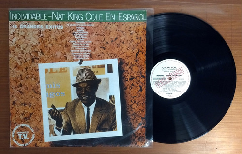 Nat King Cole En Español Inolvidable 1981 Disco Lp Vinilo