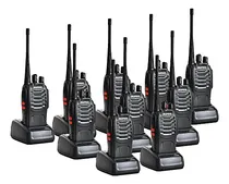 Comprar Set 10 Radios Baofeng Bf-888s Uhf 2 Vias Walkie Talkie M S I