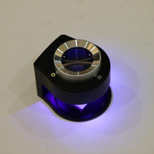 Lupa Uv Lupa Escala De Tela Textil Óptico 30x Aumento