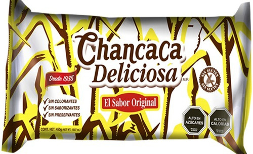 Chancaca Deliciosa 400 Gr X 6 Unidades  ($1.880 C/u)