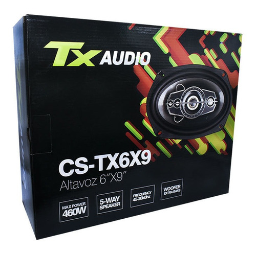 Parlantes De Autos 6x9 Tx Audio 460w