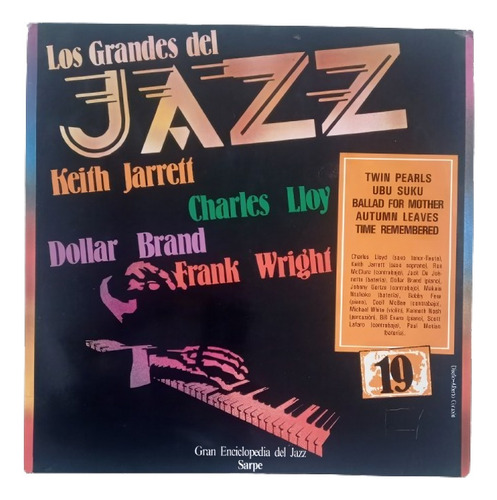 Vinilo Lp Grandes Del Jazz Volúmen 19 --  Macondo Records