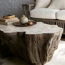 Comprar Mesas Ratonas Grandes Diseño Modelo Roble Stone Rústico 