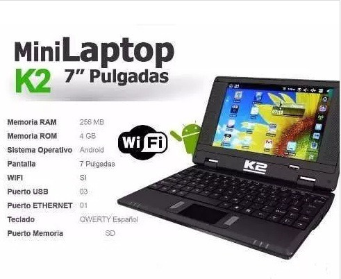 Mini Laptop Tablet 7 Pulgadas Android Nuevas Garantia