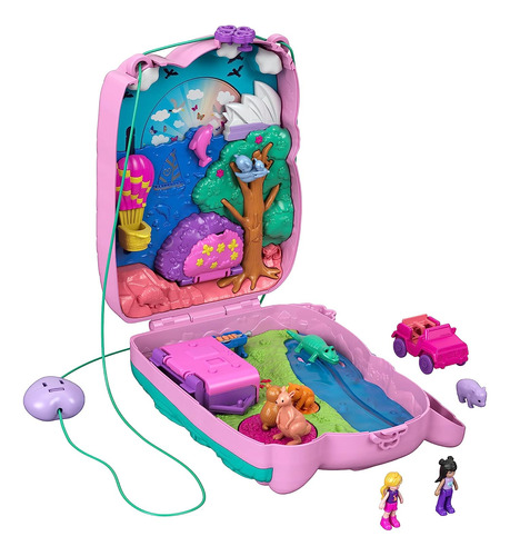 Set De Polly Pocket Koala Adventures - Bolso Compacto