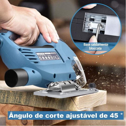 Serra Tico Tico 850w Com Led Profissional Ws3772 Wesco