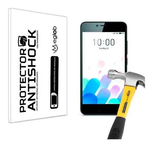 Lamina Protector De Pantalla Antishock Meizu M5c