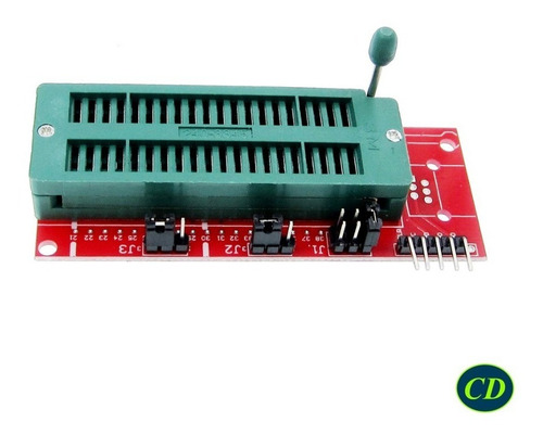 Base Zif Icsp Adaptador Pickit - Socket Microcontolador