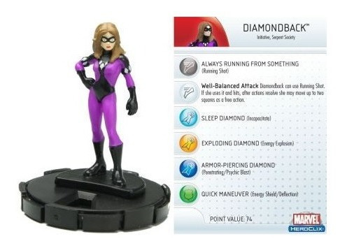 Diamondback #012 Marvel Captain America Heroclix