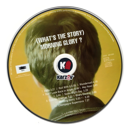 Oasis What's The Story Morning Glory ? - Disco Cd - Nuevo