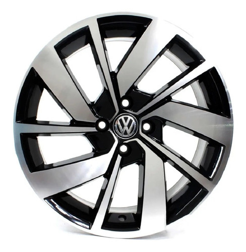 Llanta Jg 15 Zk800 Voyage Gol G4 G5 G6 4x100 Santana Vw Up, color negro diamante