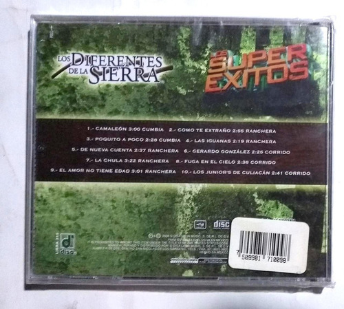 Los Diferentes De La Sierra Super Exitos Cd Sellad0 De Colec (Usado)