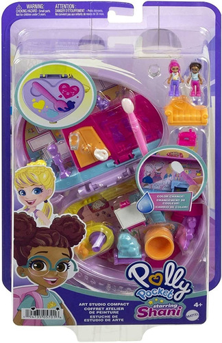 Polly Pocket Starring Shani Estudio De Arte Compacto