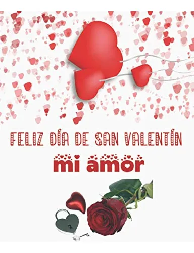 comprar Feliz Dia De San Valentin Mi Amor: Este Bonito Cuaderno Es U